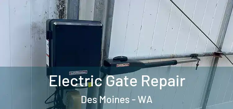 Electric Gate Repair Des Moines - WA